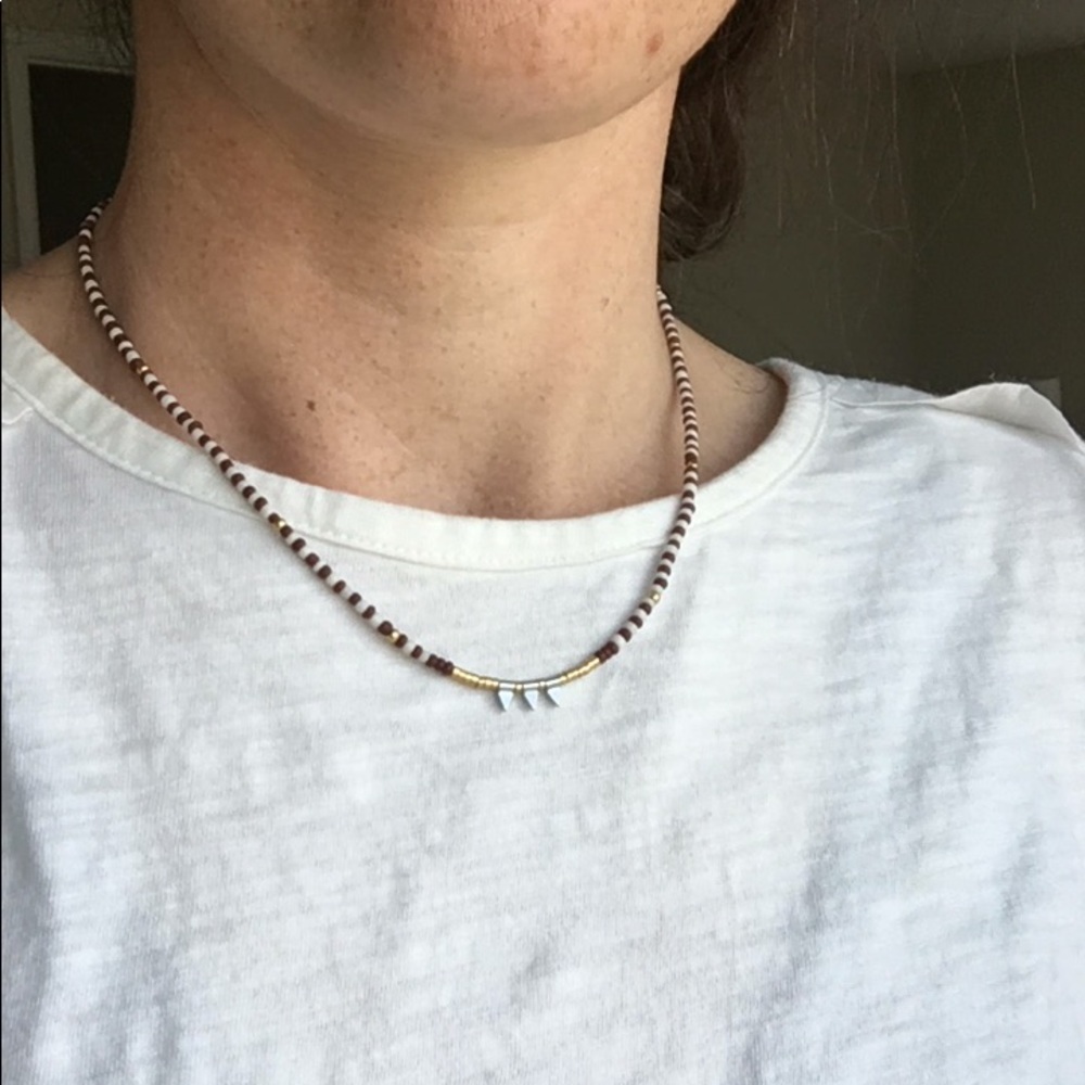 Madewell beaded necklace